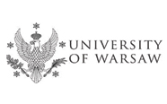 University of Warsaw with image of eagle with crown and leaves