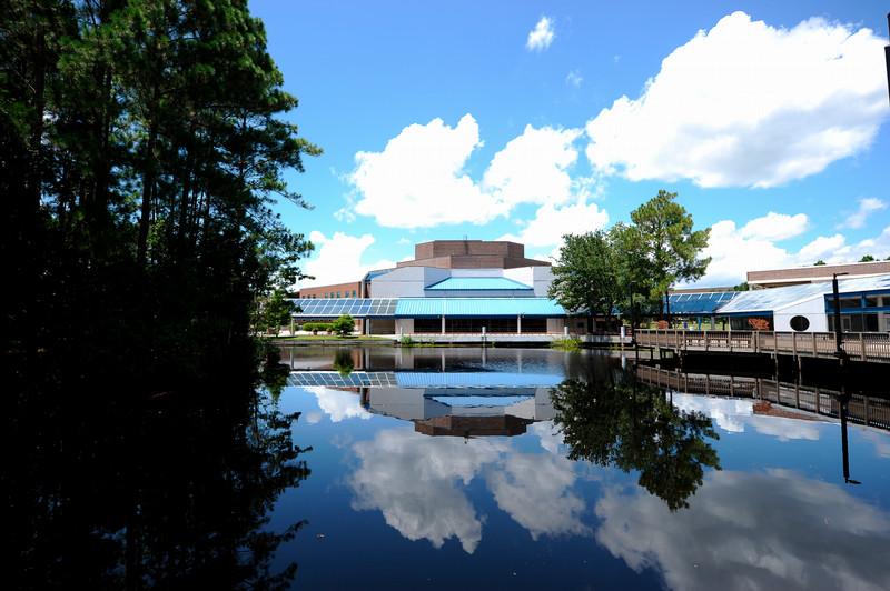 Robinson Theater From Across Candy Cane Lake