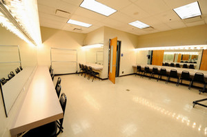 View of a large Dressing room