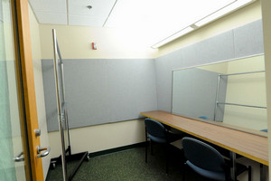 View of a small Dressing room
