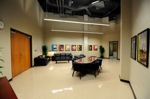 view of the Green Room