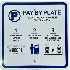 Pay-by-plate