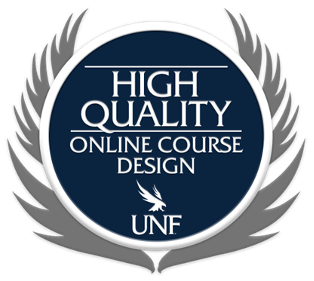 high quality online course design at unf