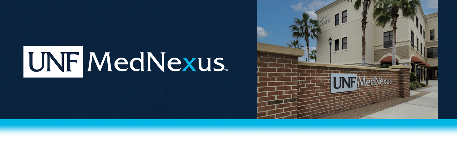UNF MedNexus with the Palm Coast building
