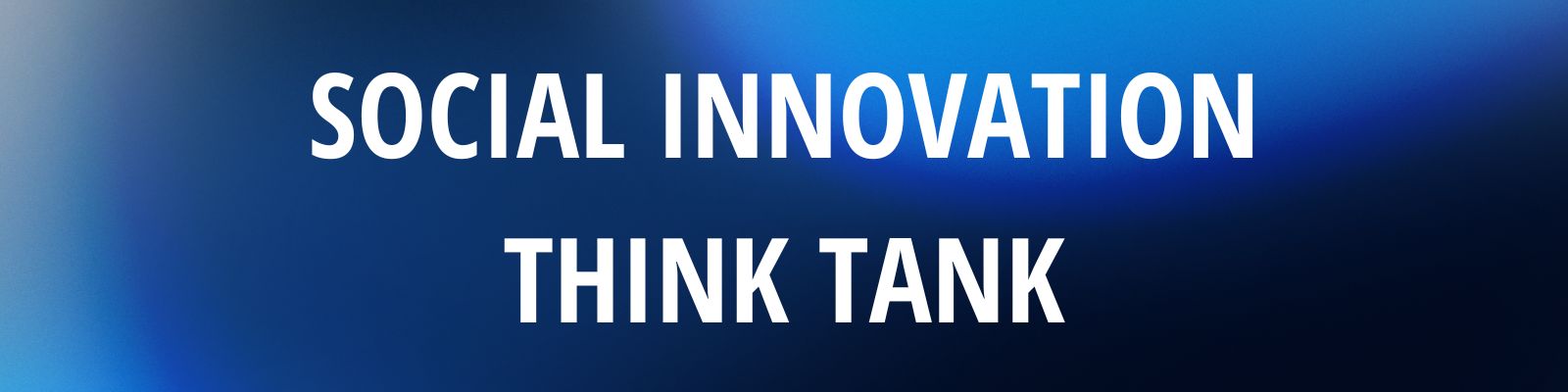 Social Innovation Think Tank Banner