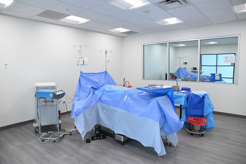 Simulation Center Room Clean