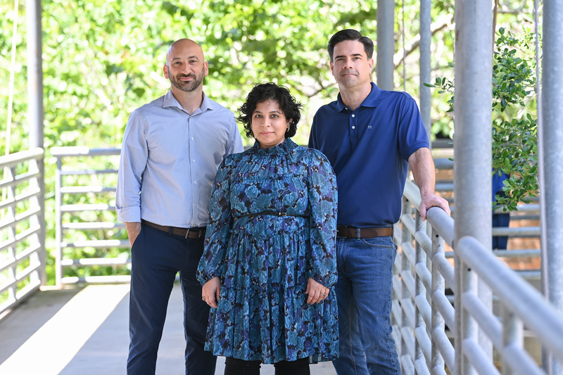 Dr. Bryan Knuckley, Dr. Corey Causey, and Dr. Fatima Rehman
