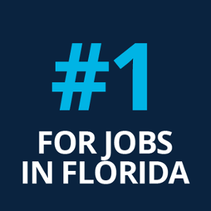 number one for jobs in florida