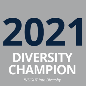 2021 Diversity Champion by U.S. News and World Report 2021