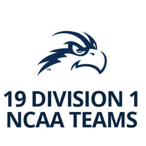 19 Division 1 NCAA Teams with Athletics Osprey Logo