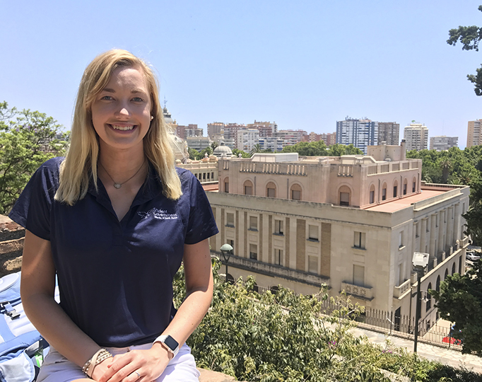 student in Spain