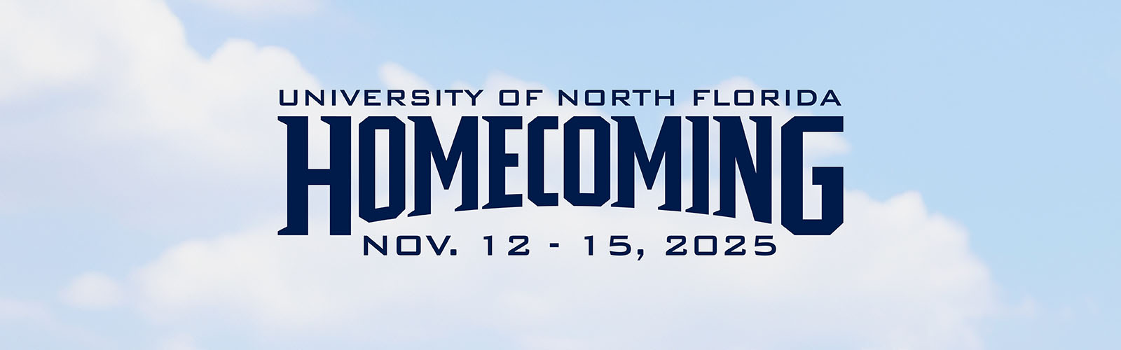 UNF Homecoming Week Nov 12-15, 2025
