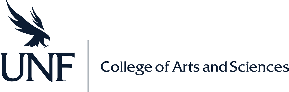 UNF logo with College of Arts and Sciences text next to it