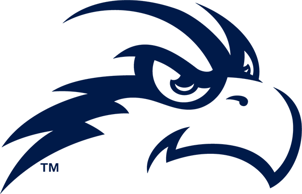 Athletics logo with North Florida Ospreys and an osprey emblem