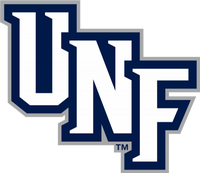 Athletics logo with UNF text