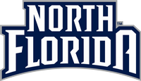 Athletics logo with just North Florida text 