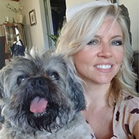 amy binder and dog