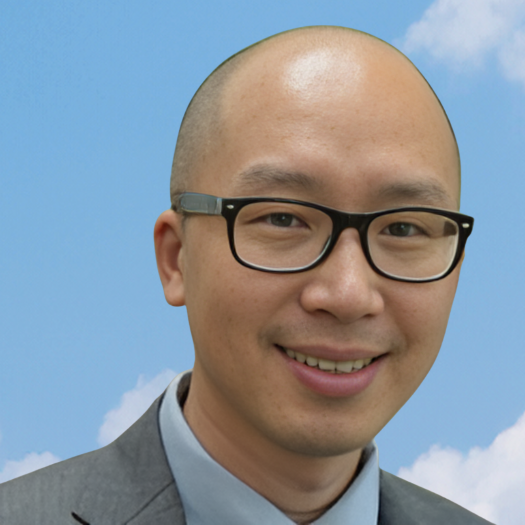 Zhigang (Shay) Xie headshot, sky background