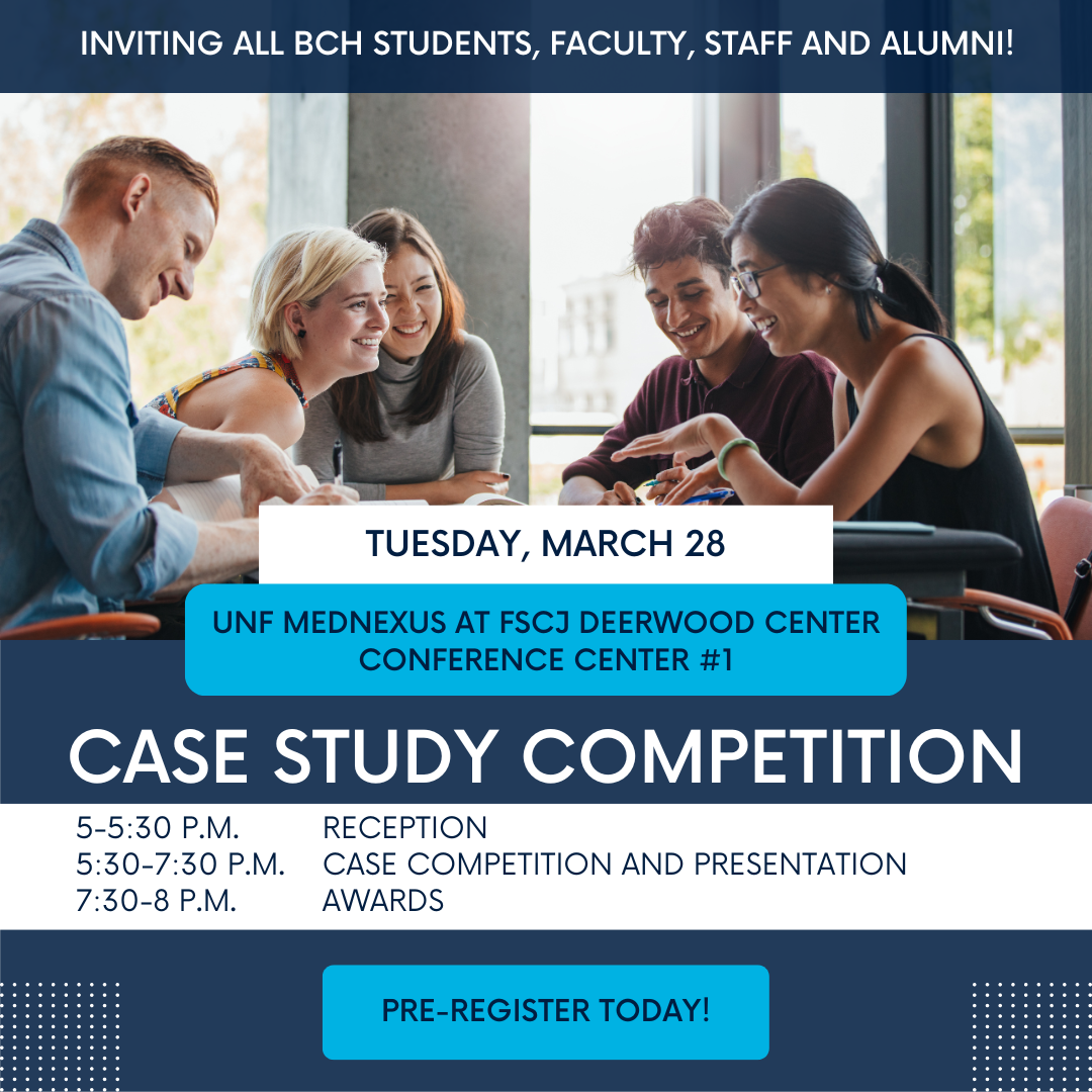 Case Study Competition, Tue. March 28, all invited. Read accompanying information for more details