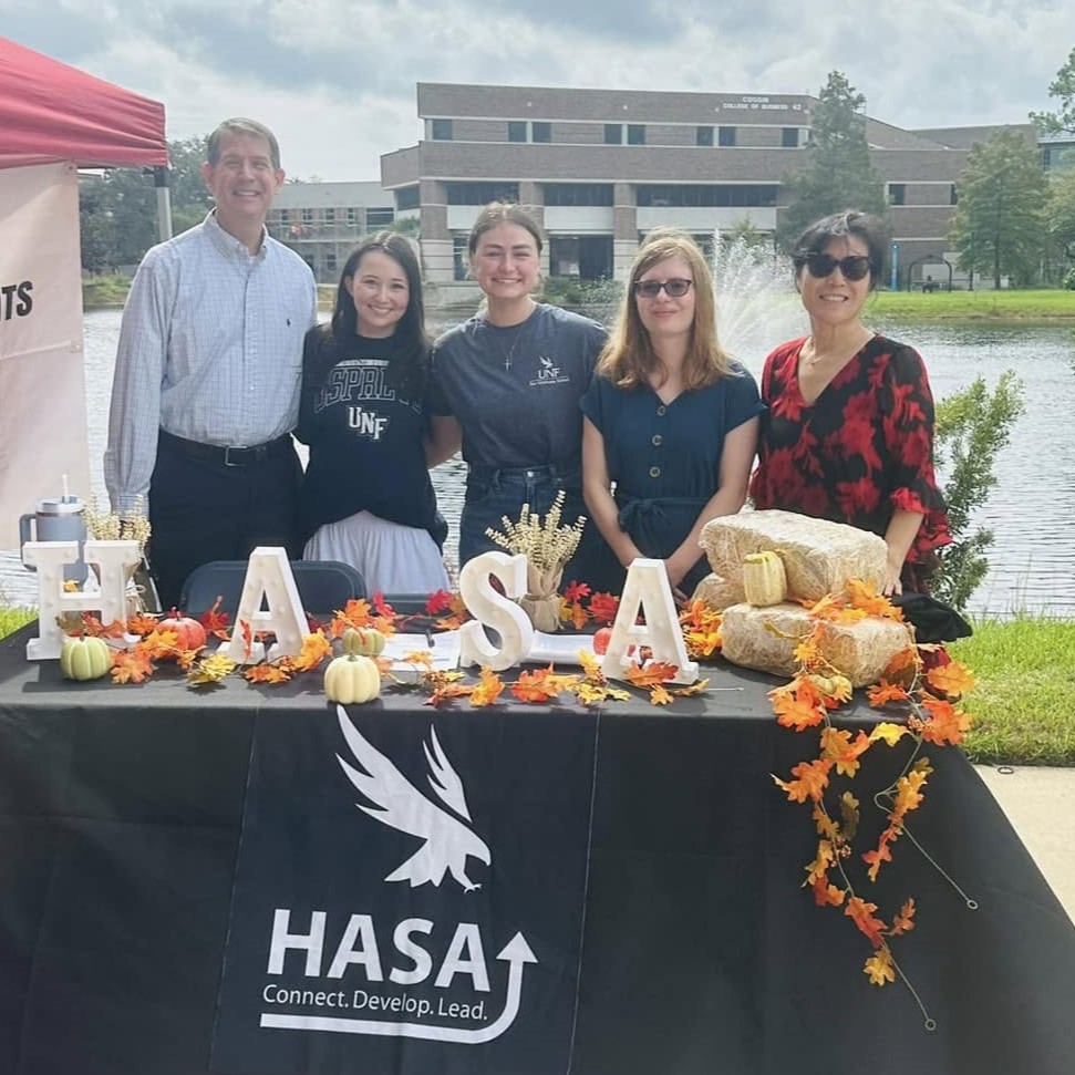 HASA Booth at UNF Marketday