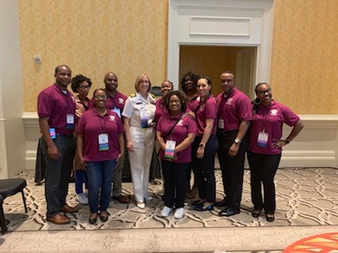 Valerie and others at the ANCC Pathway to Excellence Conference 2019