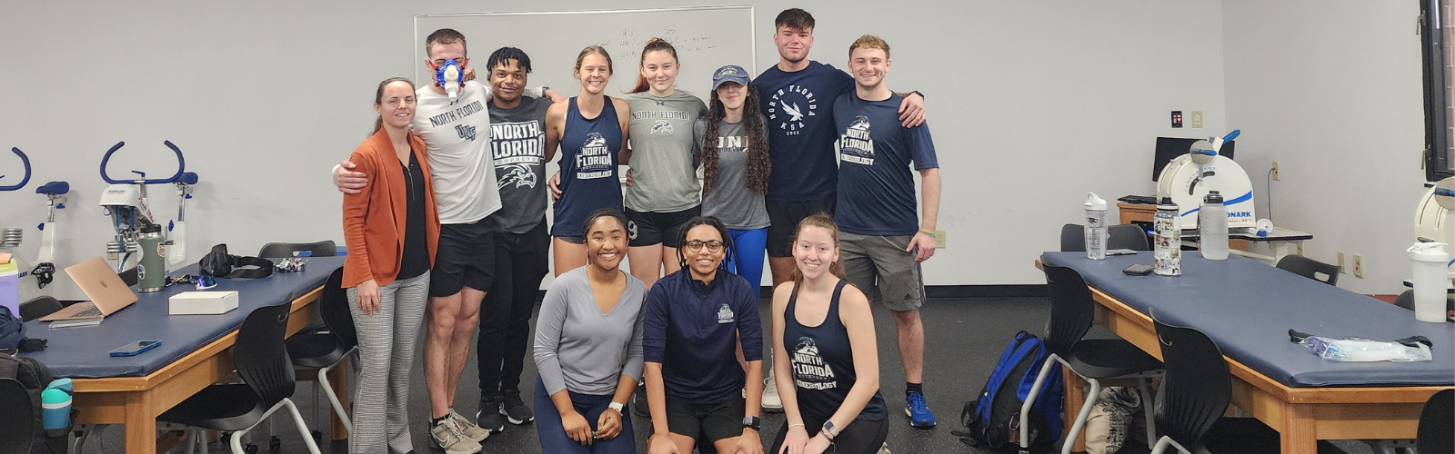 group picture of kinesiology students