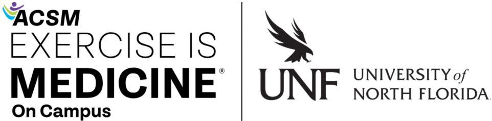 ACSM Exercise is Medicine on Campus UNF Logo