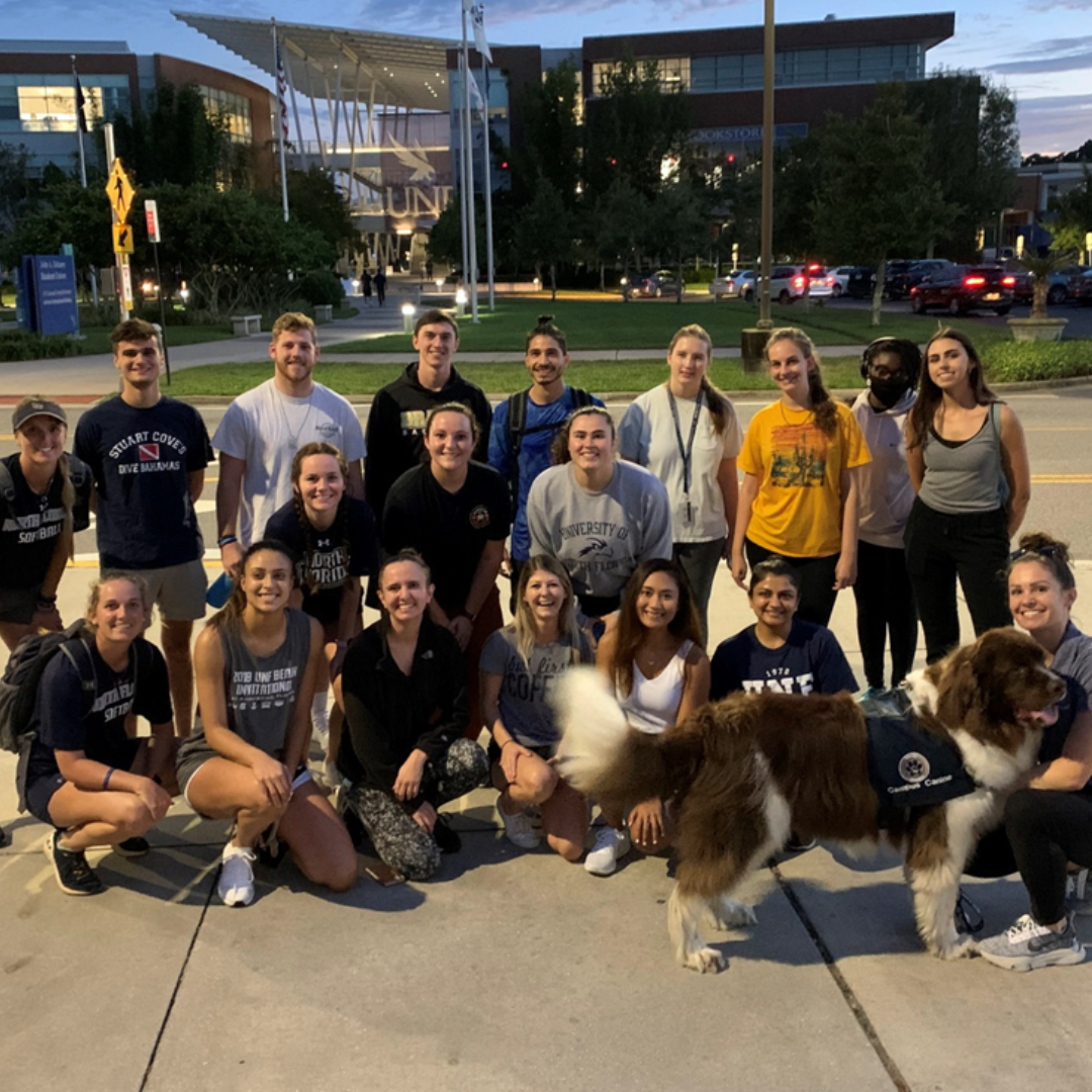 UNF Exercise Is Medicine-On Campus First Campus Canine Walk Fall 2021