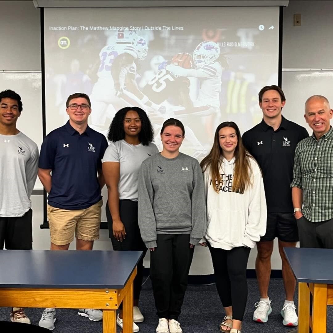 Doug Casa from the Korey Stringer Institute and CAMS students