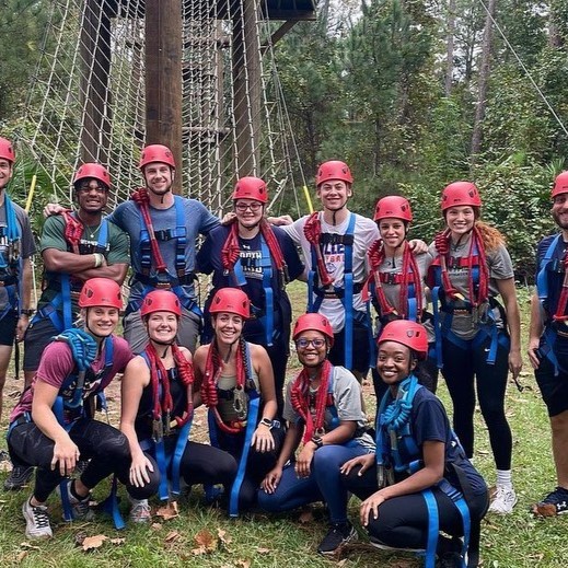 CAMS Students and Faculty at UNF Eco Adventure 