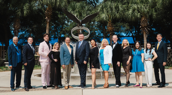 Arthur Murray Staff at UNF Fountain