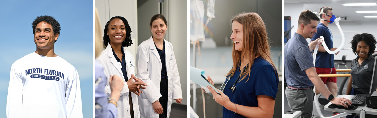 Students from all different health majors