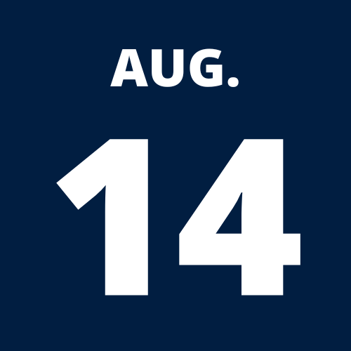 Aug. 14
