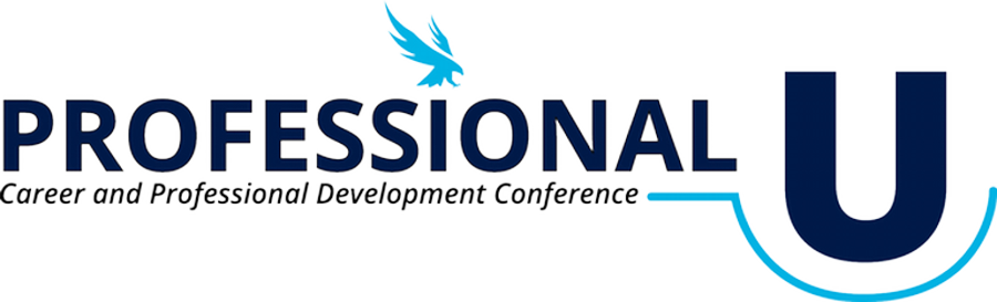 Professional U  career and professional development conference banner