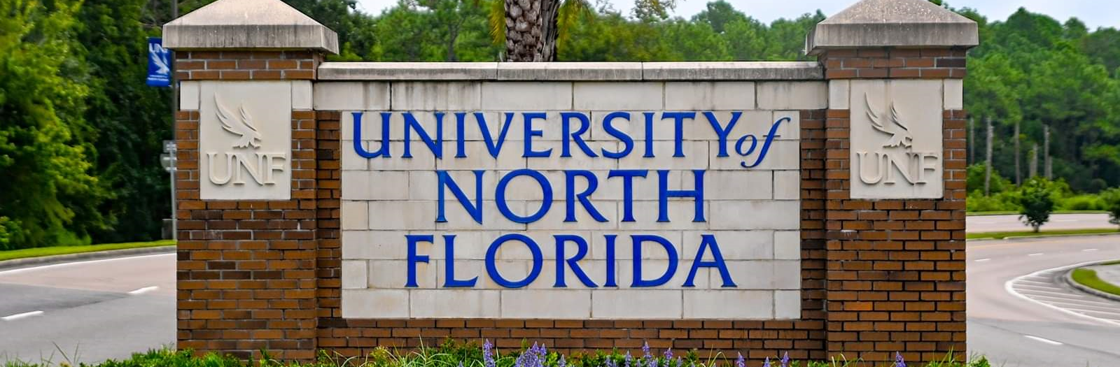 University of  North Florida Entrance Sign