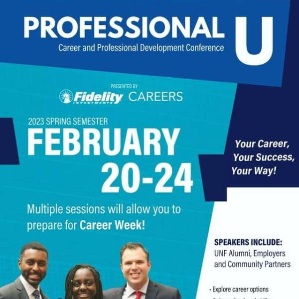 Instagram post: spring 2023 semester professional u event