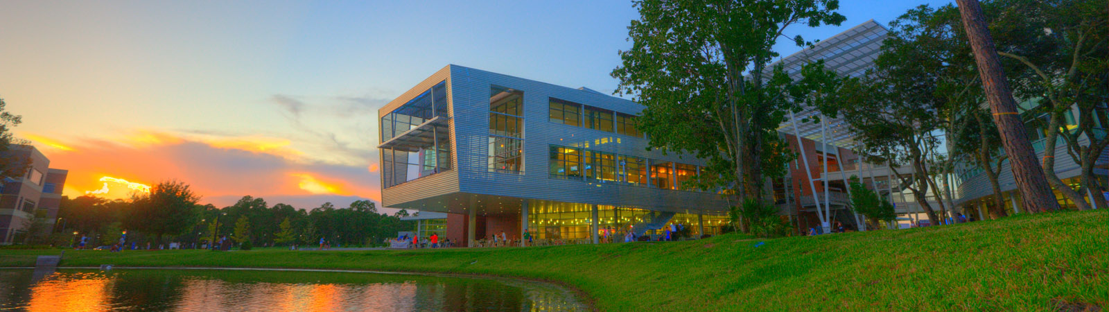 Student Union at Sunset