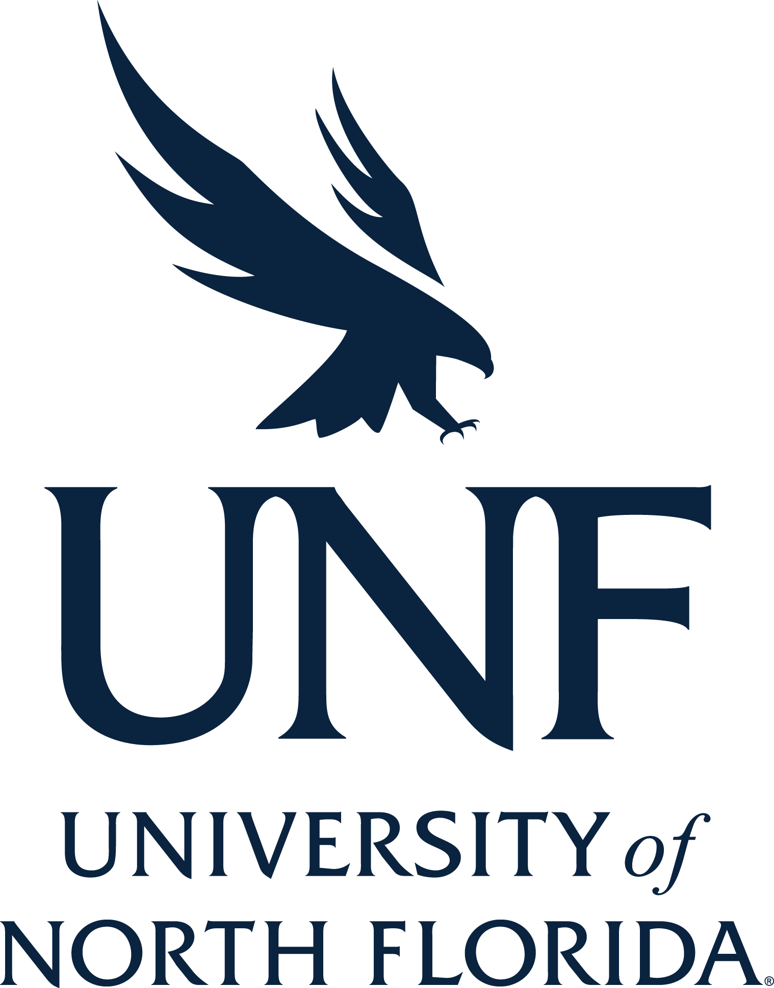 blue osprey UNF University of North Florida logo