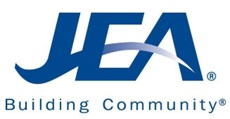 blue JEA Building Community Logo