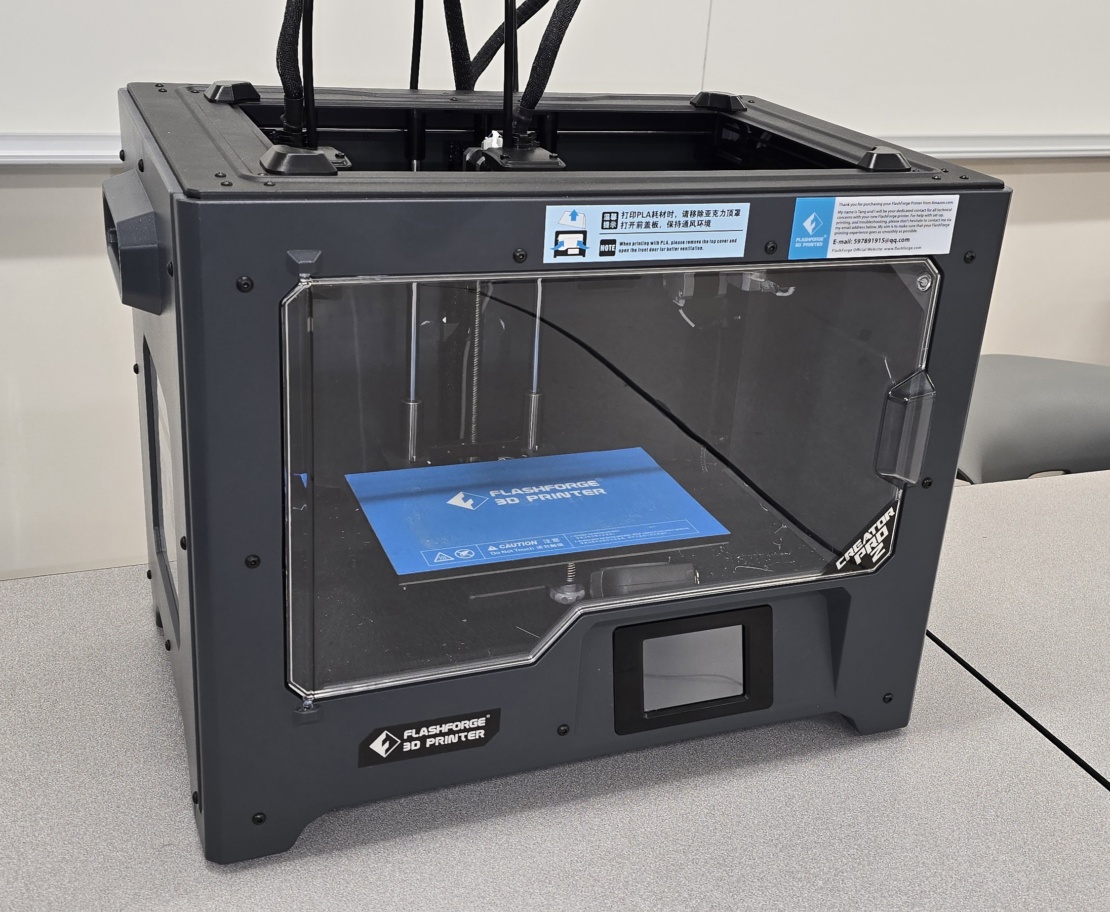 FlashForge Creator Pro 3D printer