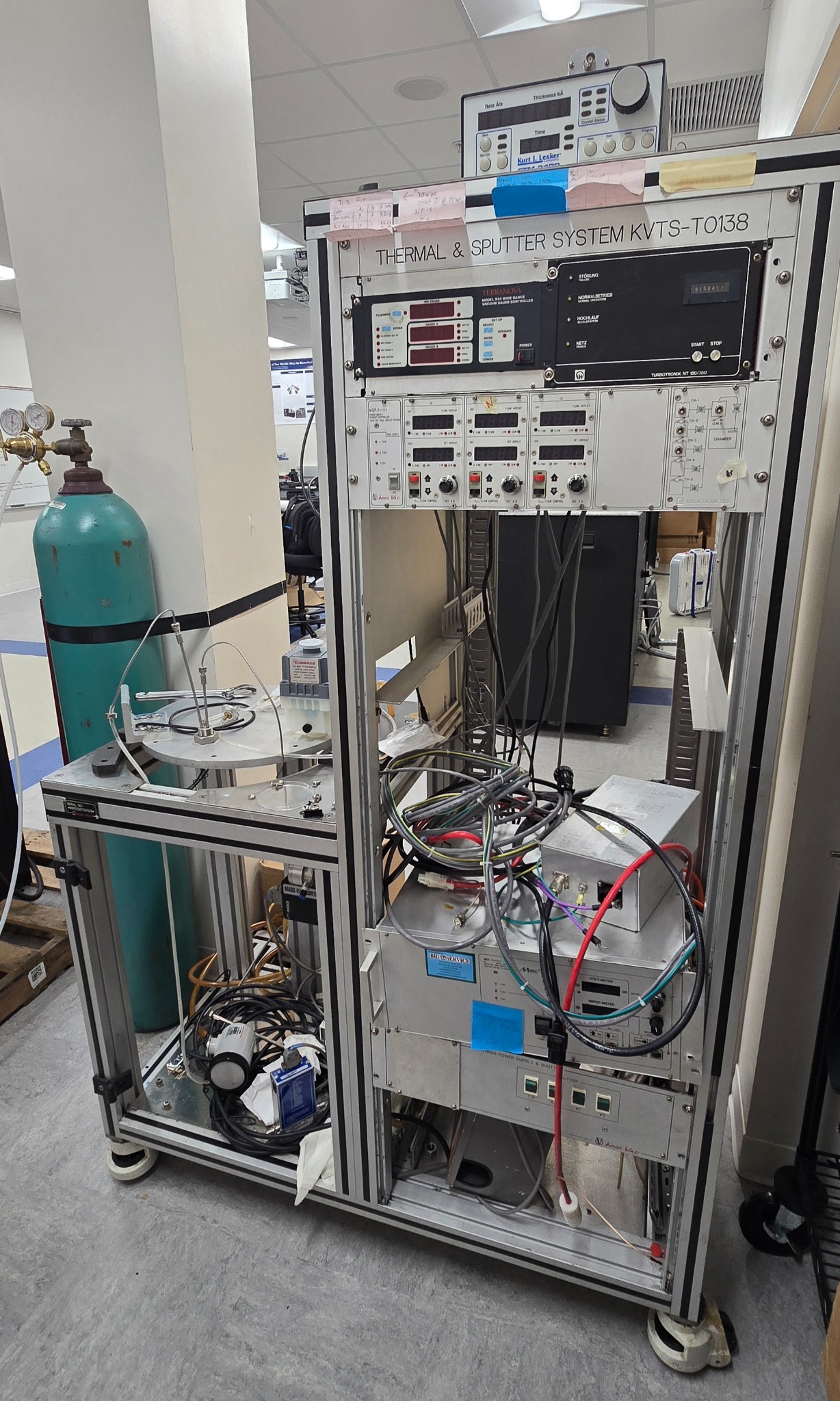 Kurt J. Lesker KVTS T0138 thermal and sputter system
