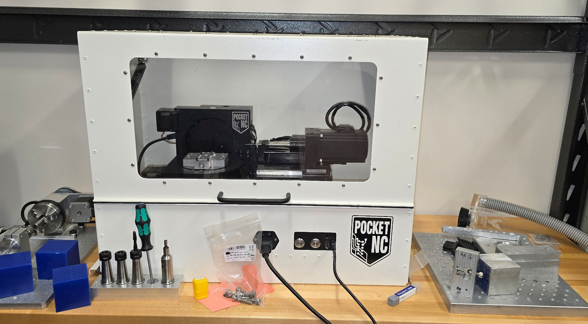Pocket NC desktop five axis CNC milling machine