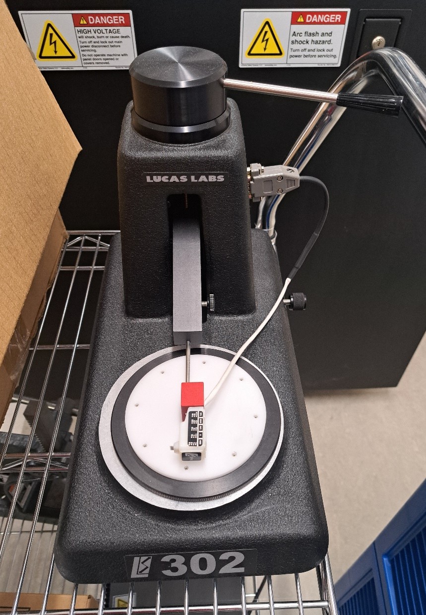 Lucas Labs S 302 4 manual four point resistivity probing equipment