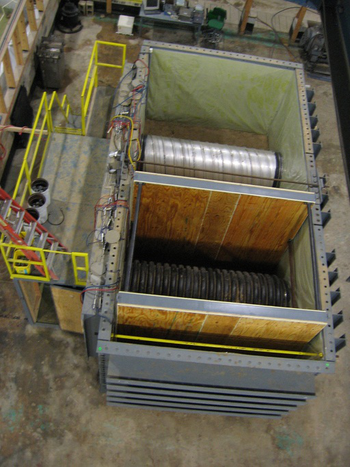 Top-view of the FDOT Large-Scale Soil Box