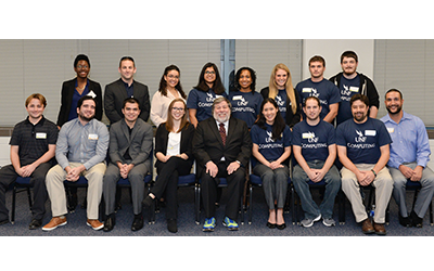 Steve Wozniak (the Woz) meets with CCEC students