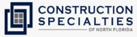 Construction Specialties of North Florida logo