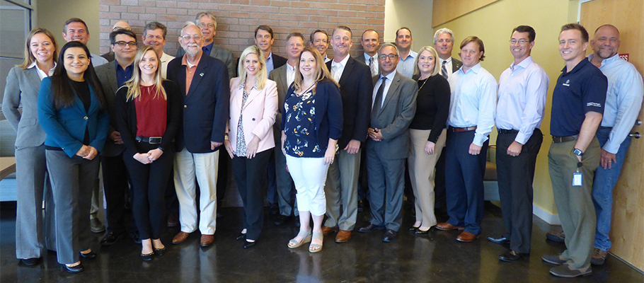 group shot of members of the Engineering Advisory Board