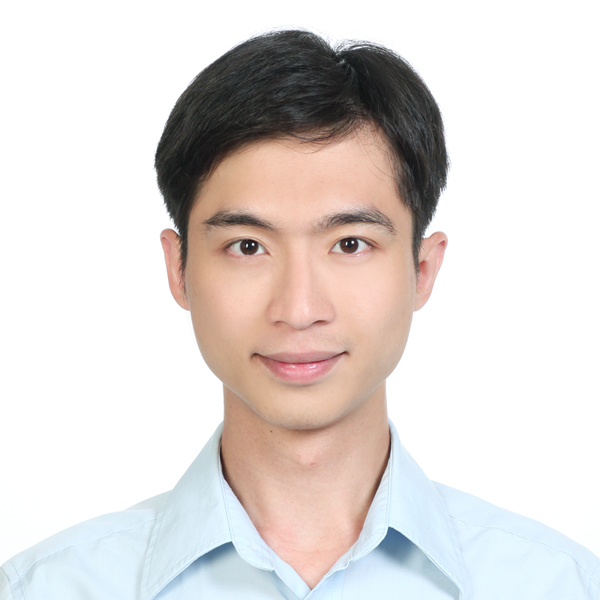 Headshot of Chu-En Hsu wearing a light-blue button-down shirt