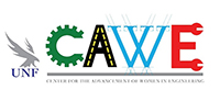 unf center for the advancement of women in engineering logo
