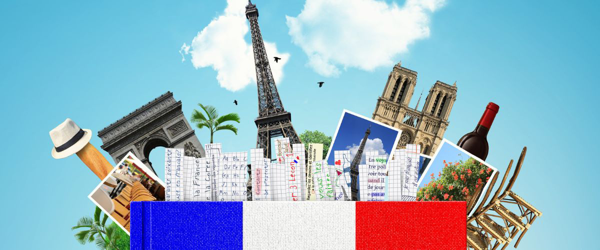French language, culture, and buildings